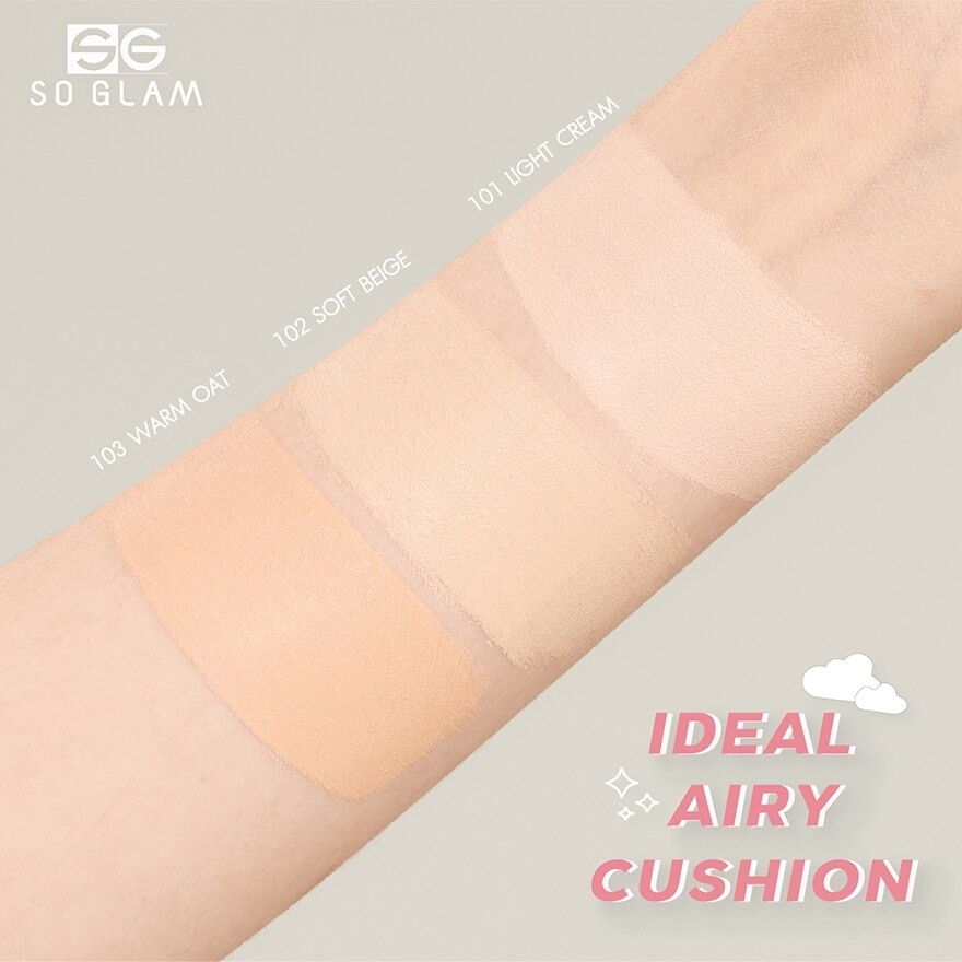 #So Glam Ideal Airy Cushion 13g 101