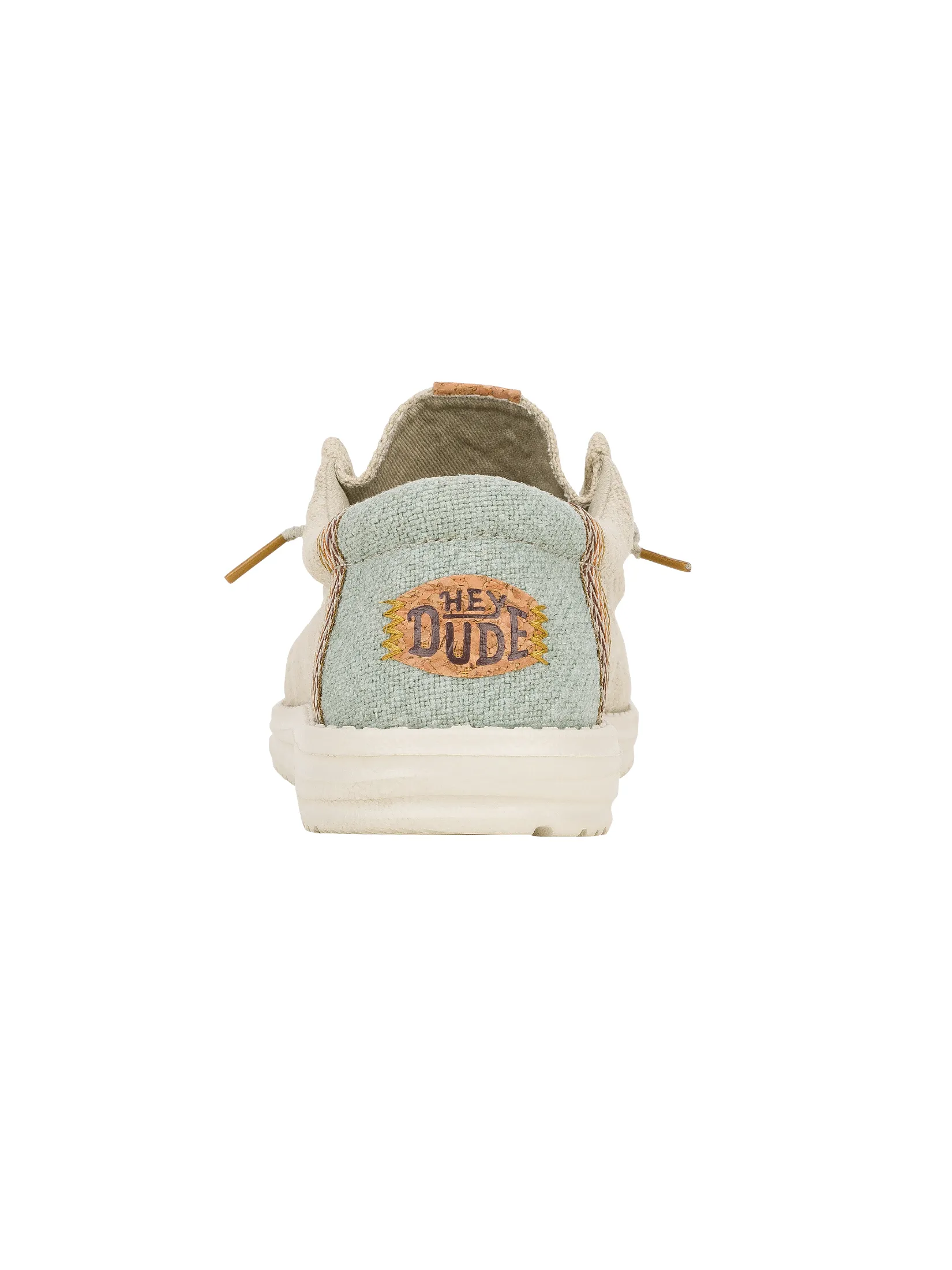HEYDUDE WALLY JUTE - STONE GREY/ICEBERG GREEN