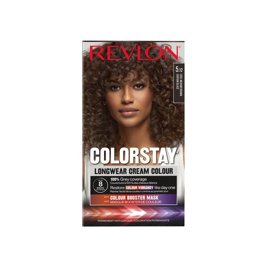 Revlon Cream Colour Colorstay Longwear No.5.12 Cool Medium Brown - 5.12 Cool Medium Brown