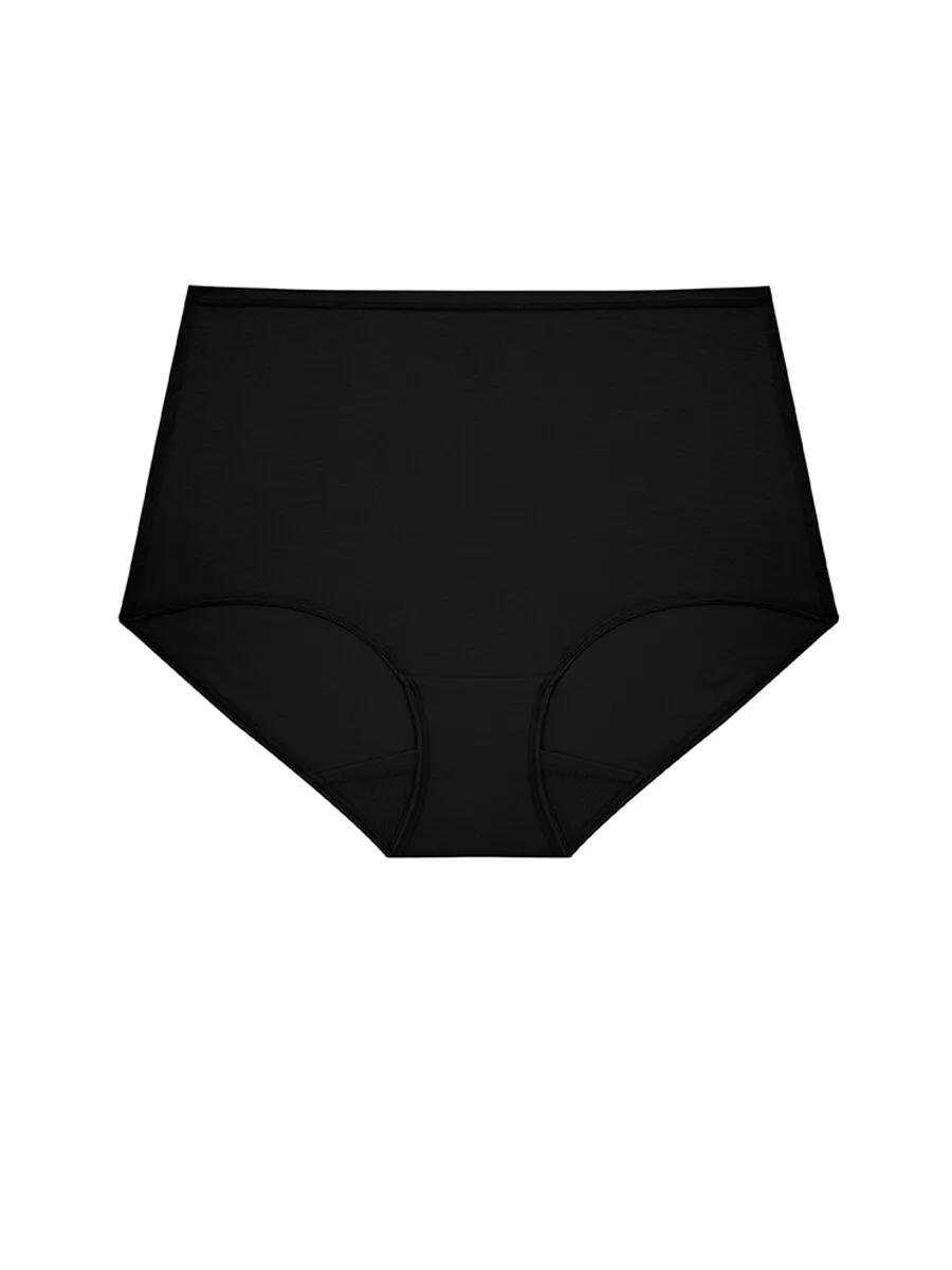 SABINA Forever Young GOLD Woman High Waisted Panty - Black