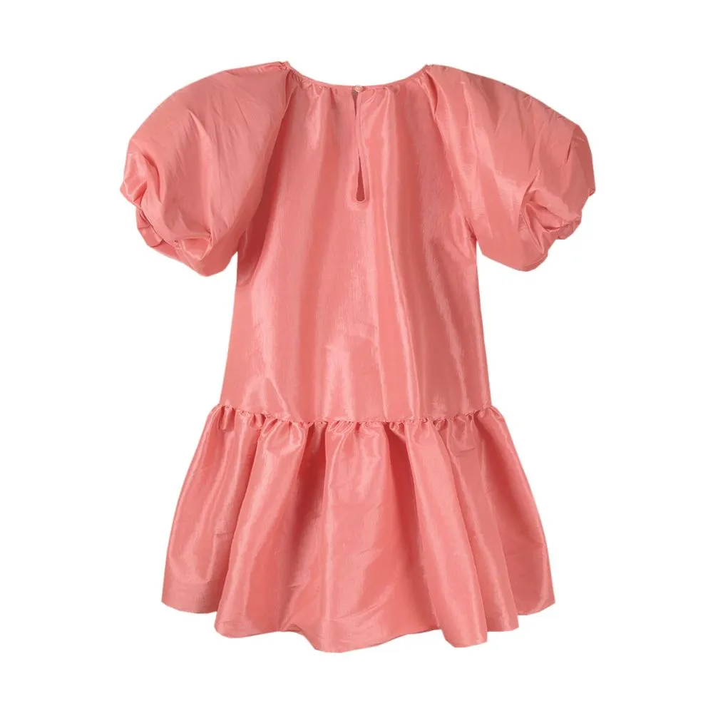 ICONIC PINK VENERABLE DRESS MODEL VENERABLE DRESS