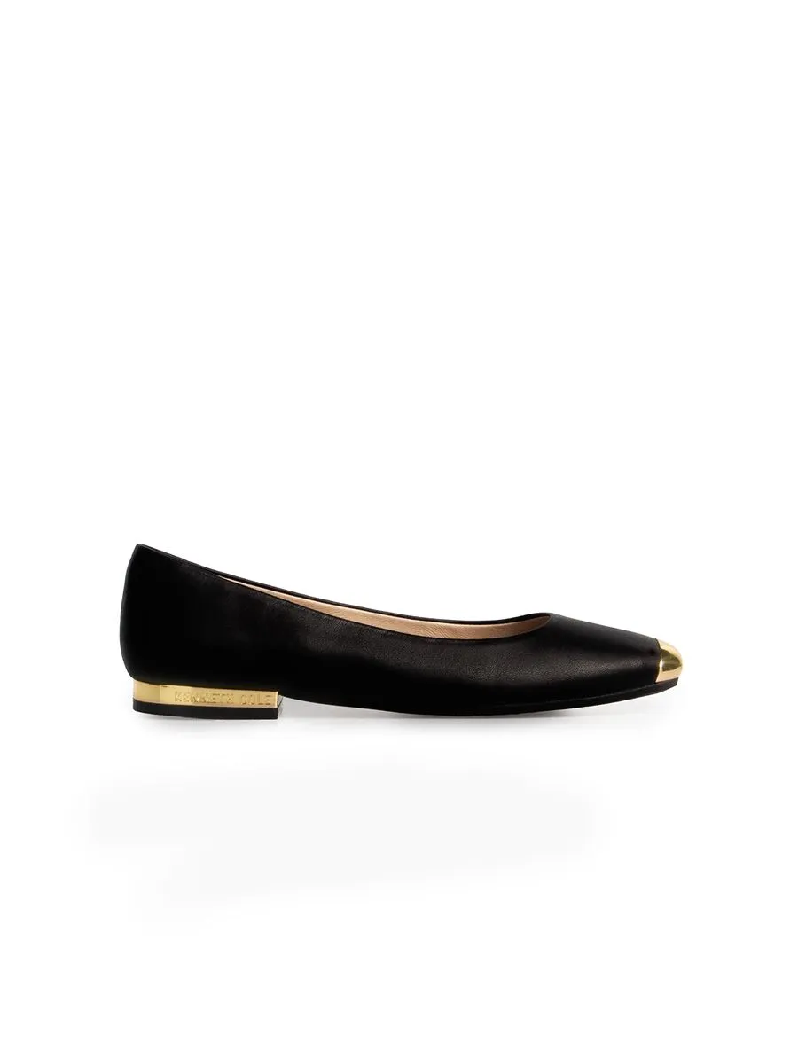 KENNETH COLE WOMEN FLATS ASTAIRE FLATS X ANNE THONGPRASOM / JET BLACK