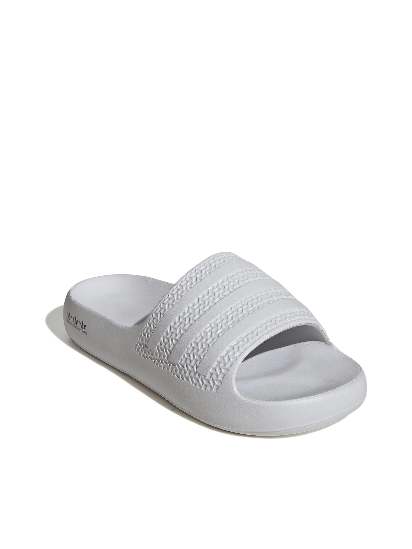 ADIDAS Women Slides Adilette Ayoon JH9685 Dash Grey / Dash Grey / Core Black