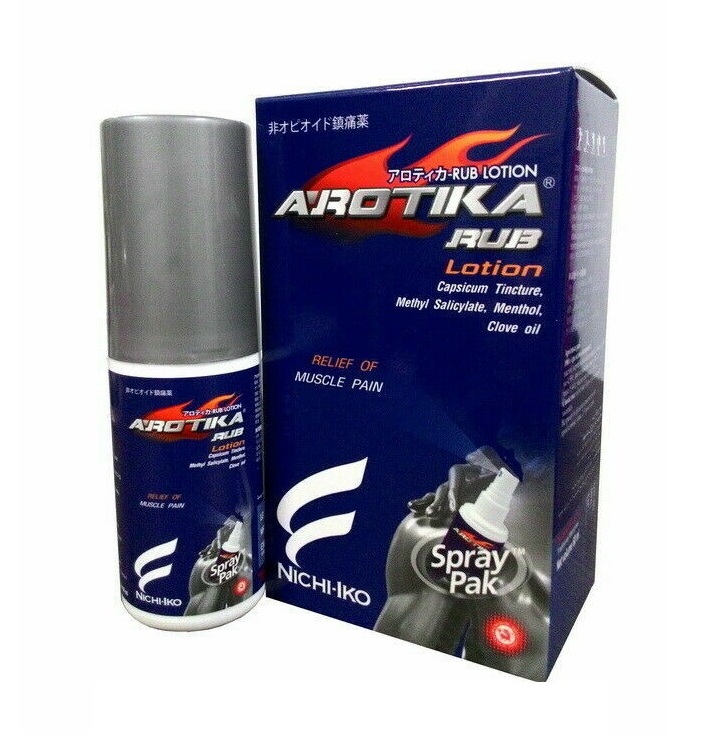 Обезболивающий травяной лосьон-спрей Arotika 60 мл