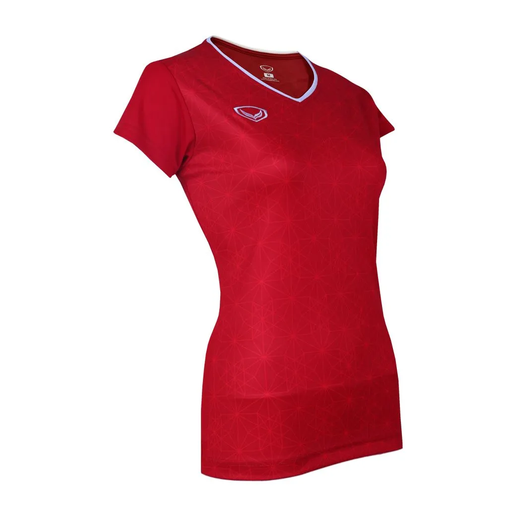 GRAND SPORT Red WOMEN SPORTS JERSEY (014366)