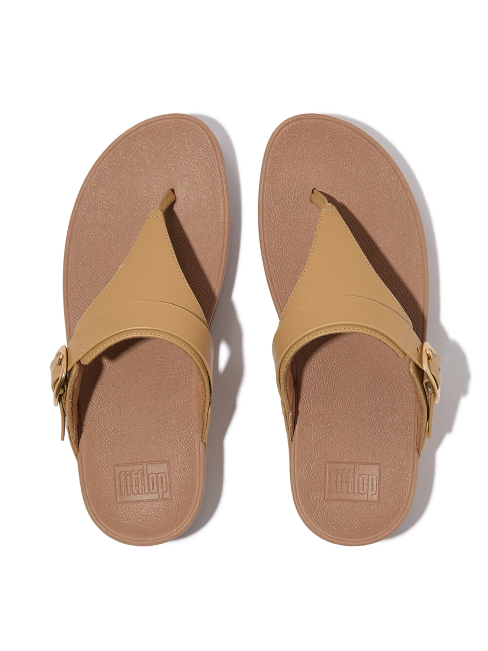 FitFlop™ WOMEN S LULU ADJUSTABLE LEATHER BEIGE