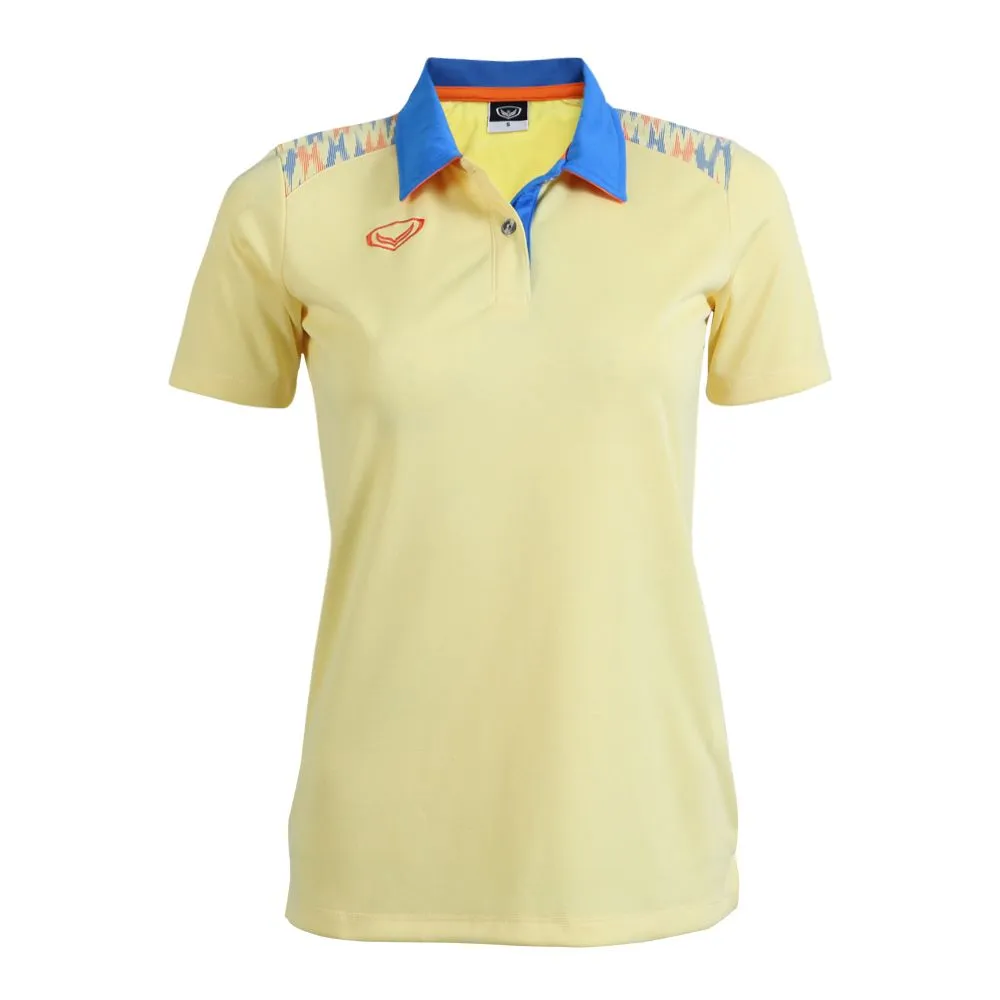 GRAND SPORT Yellow Women's polo shirt (012776)