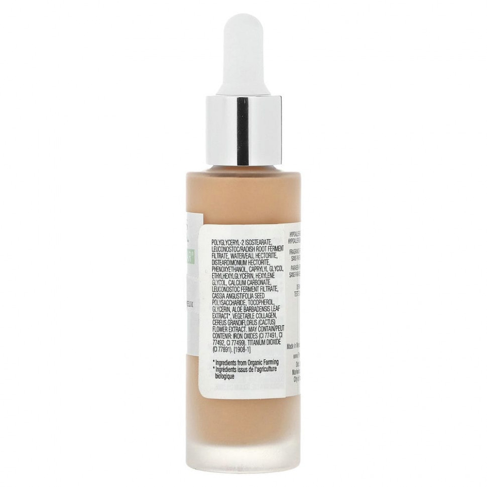 Physicians Formula, Organic Wear, эликсир для шелковой основы с маслом жожоба, легкий, 30 мл (1 жидк. Унция)