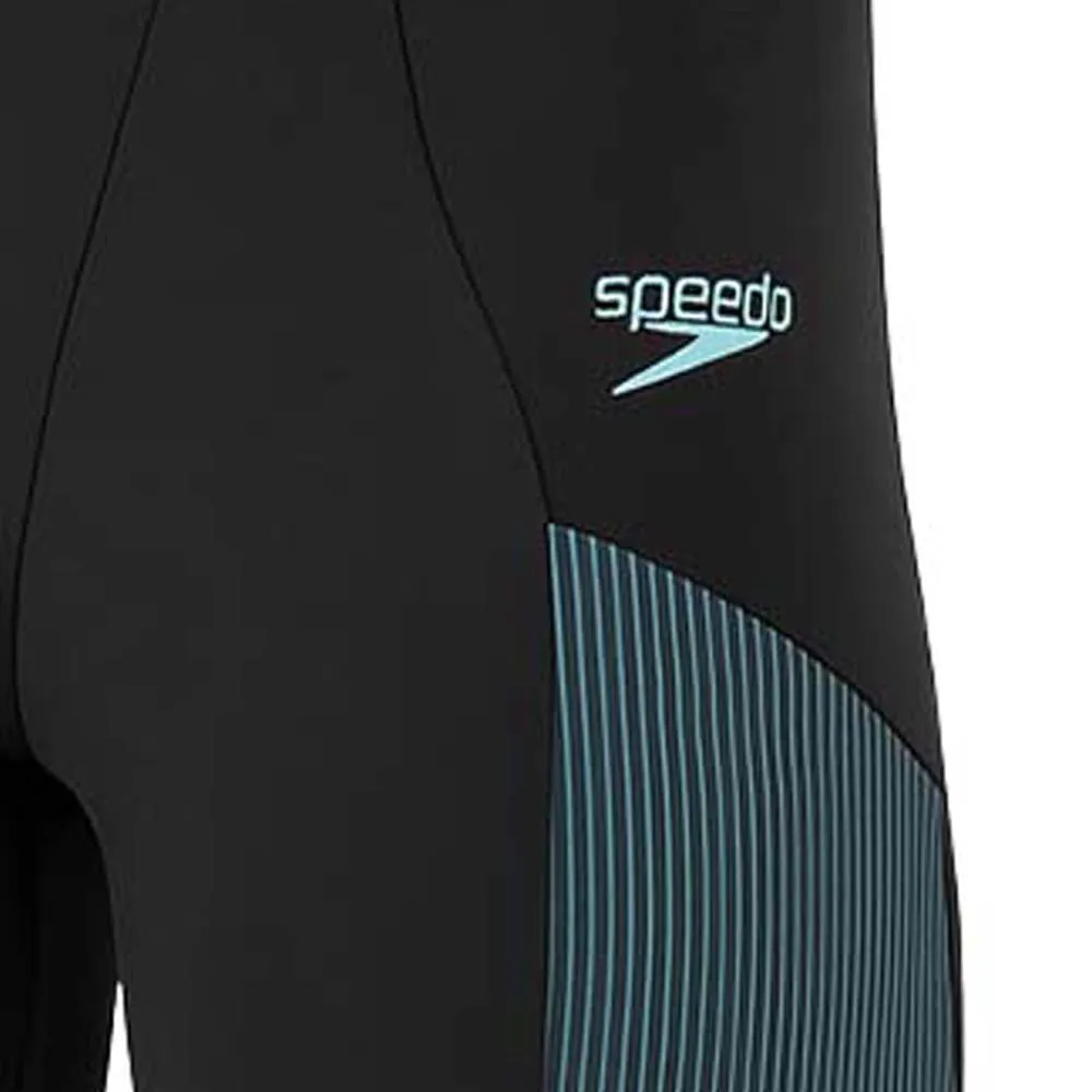 SPEEDO Hero 6.0 Panel Jammer (Aurora Flow) Men Swim Shorts Black - SP111SP874ENTH
