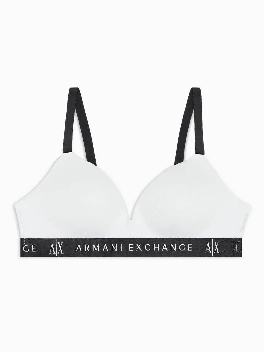 ARMANI EXCHANGE Women's Bra - White