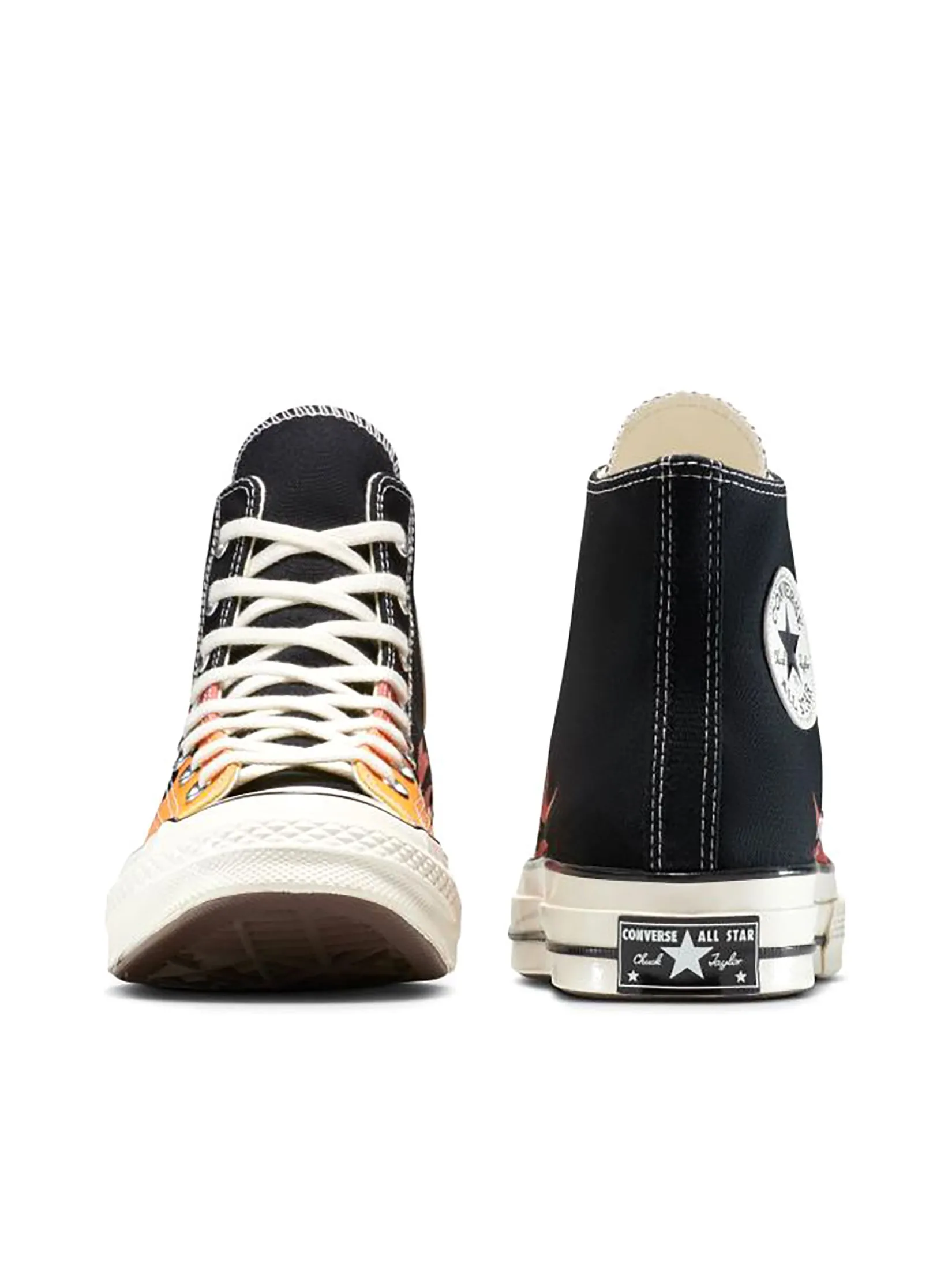 CONVERSE Men Sneakers Chuck 70 Archive G.I.D. Flames Hi Black