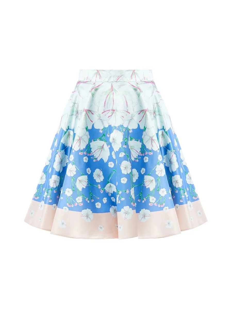 ICONIC WOMEN BLUE ASHLY SKIRT