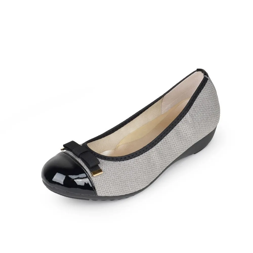 JOLI SNOB Gray Comfort Flat ACT-39082