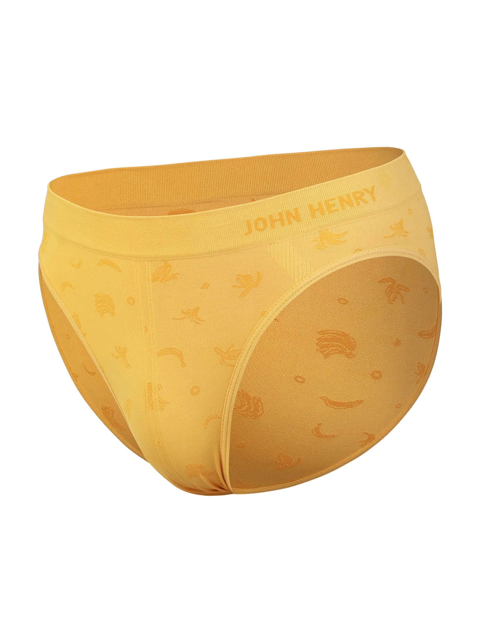 JOHN HENRY INNERWEAR Brief Men s Seamless Fashion - Yellow