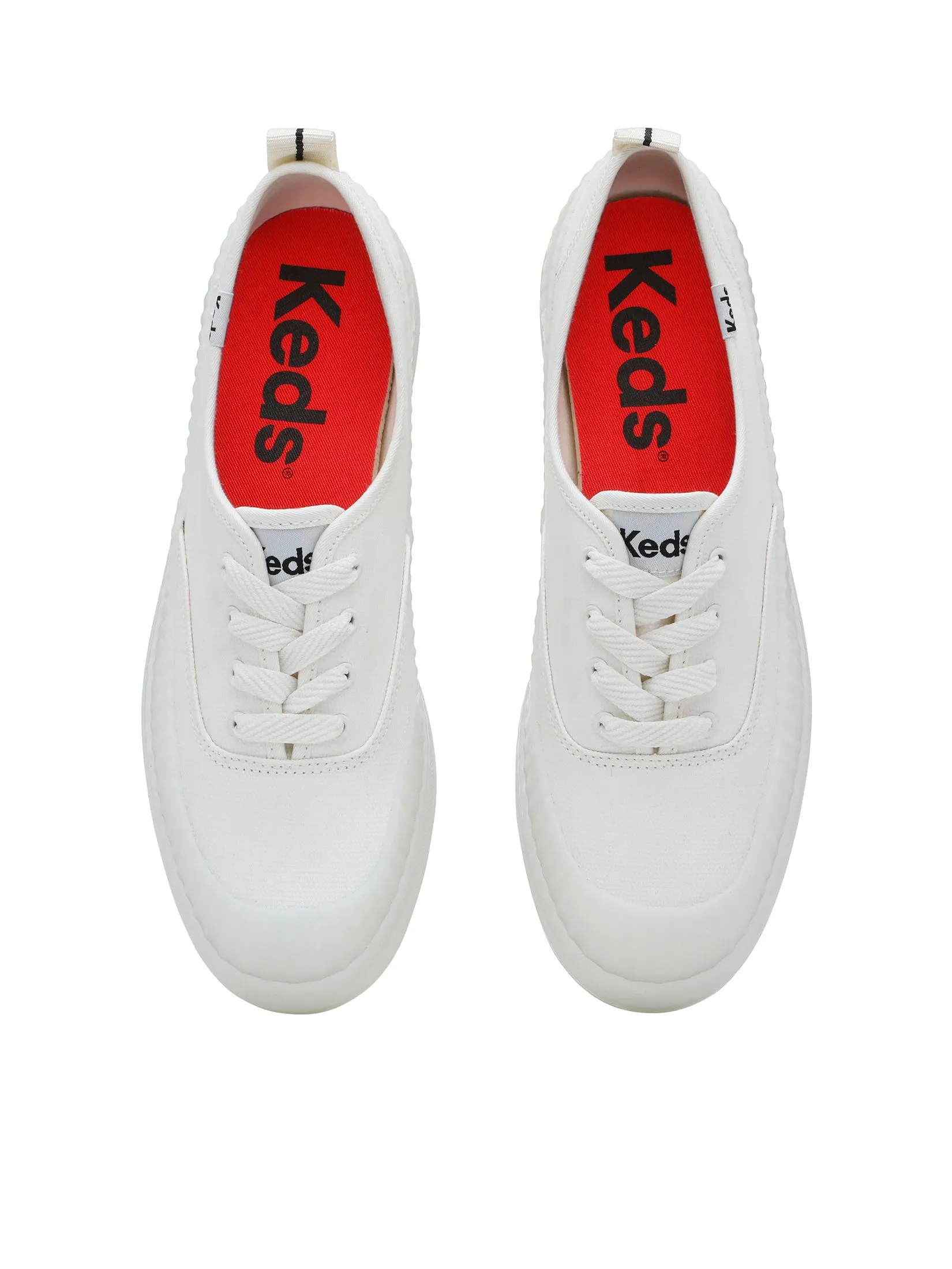KEDS Women The Platform Lug Weatherized White