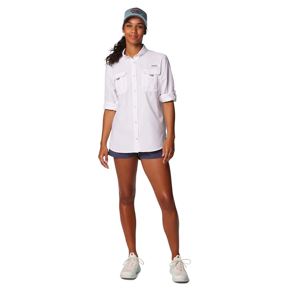 COLUMBIA Women Fishing Shirt PFG Bahama™ II Long Sleeve White - CO399AP969ELTH