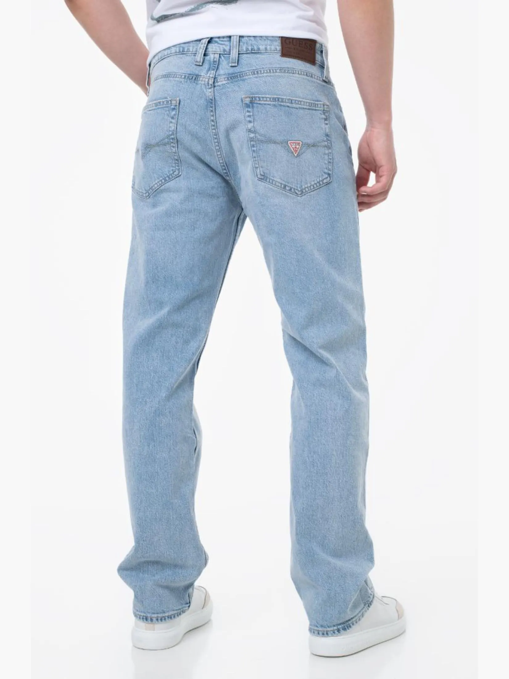 GUESS MEN Straight Jeans M5GAR7D4Z80 - Denim