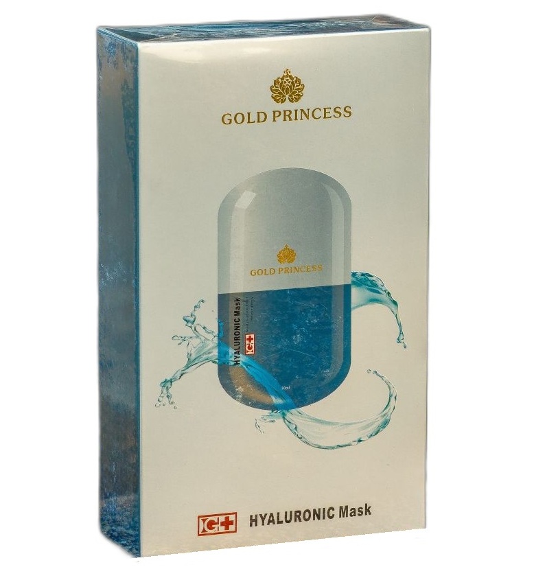 Тканевая маска с гиалуроновой кислотой Gold Princess 5 шт