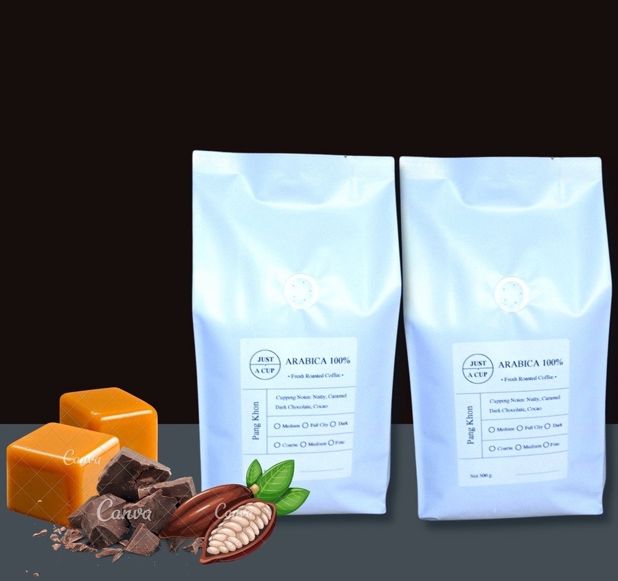 Тайский кофе 100% Арабика со вкусом шоколада и карамели 1 кг 3 вида обжарки