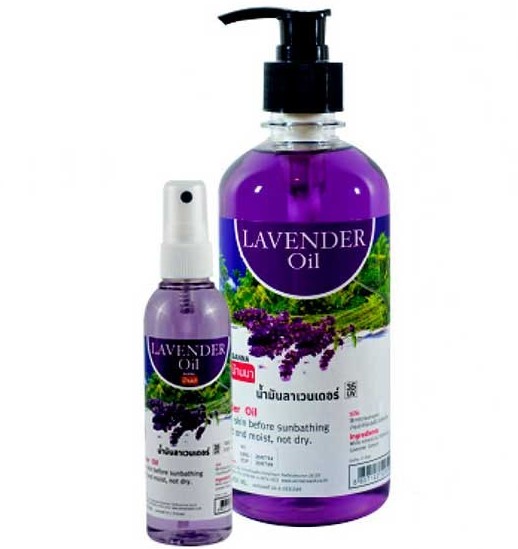 Массажное масло с лавандой Banna 450 мл
