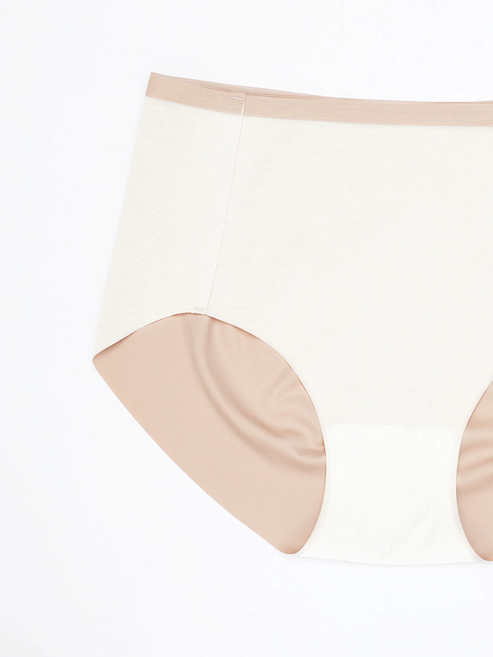SABINA Panty High Waisted Woman Seamless Fit - Sand