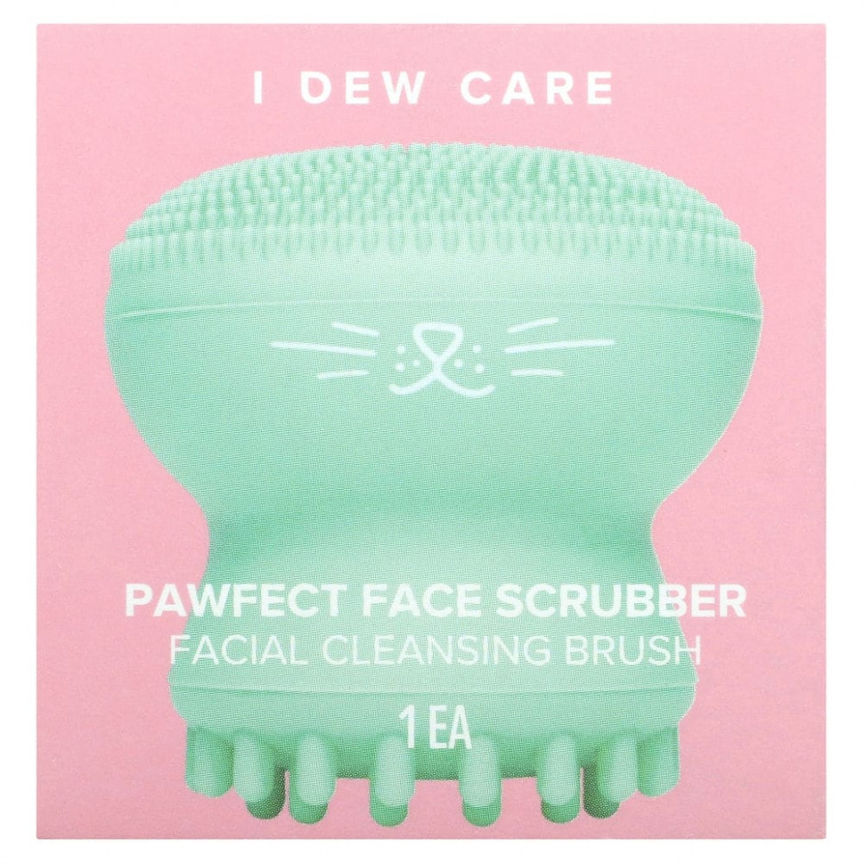 I Dew Care, Pawfect Face Scrubber, щетка для очищения лица, 1 щетка