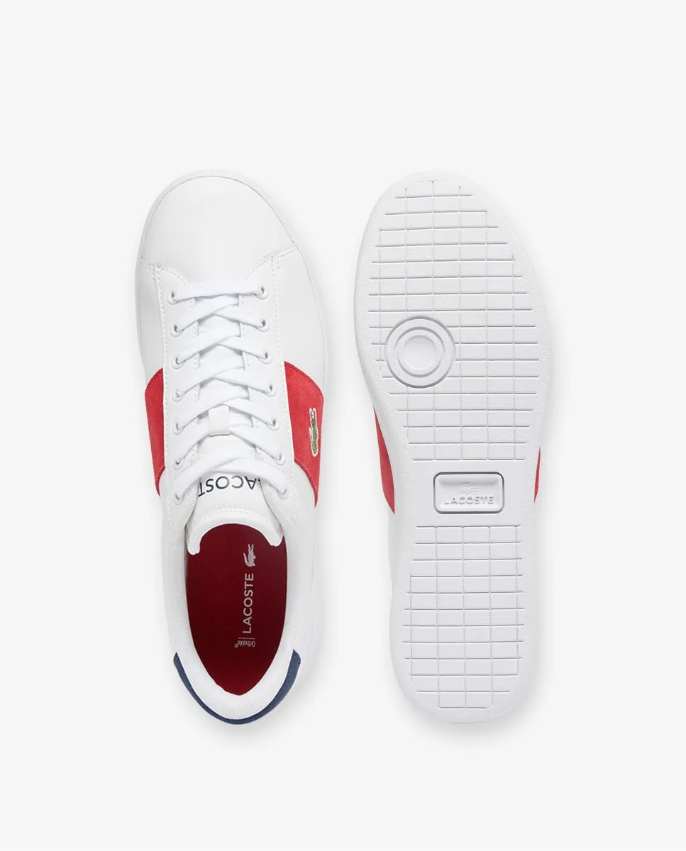 LACOSTE Men’s Carnaby Set CGR Bar Leather Sneakers White