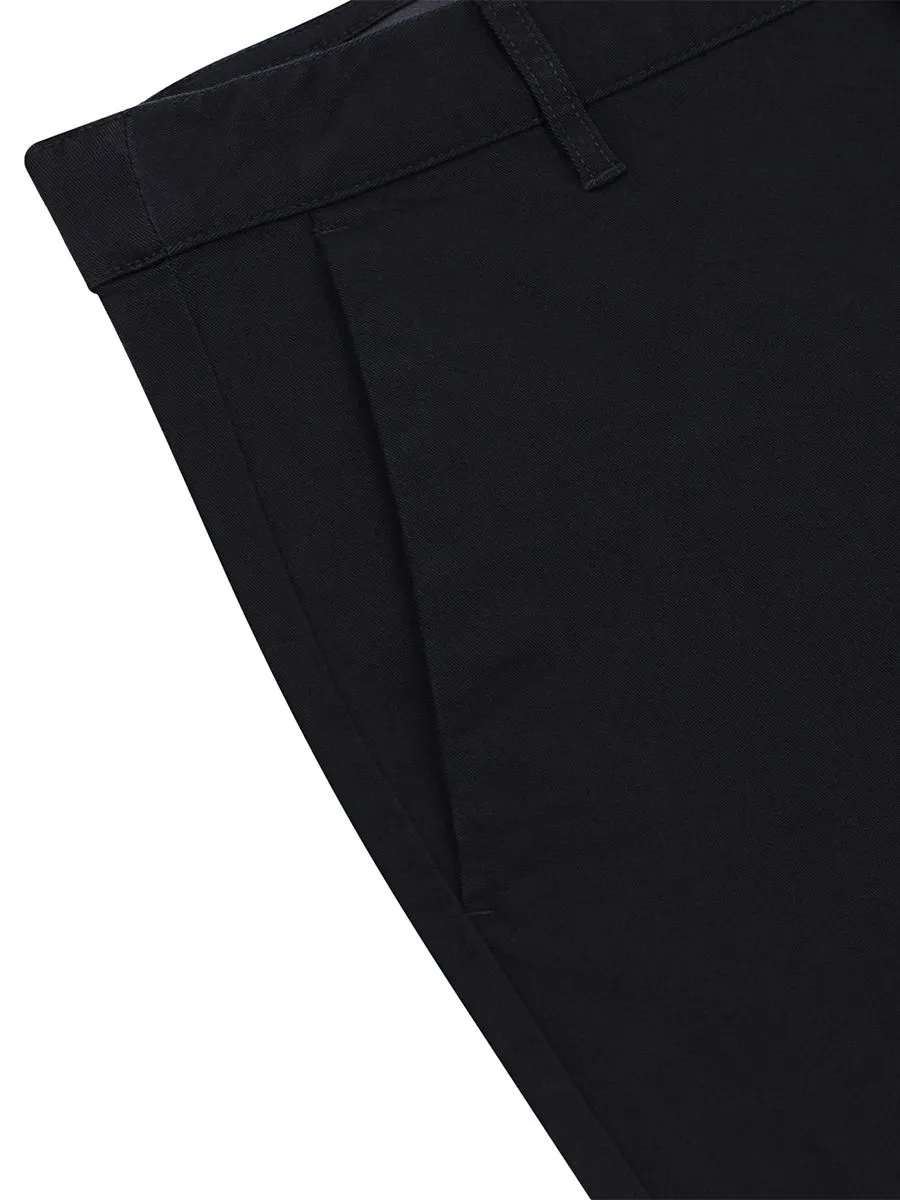 GIORDANO Men's Super Stretch Easy-Care Pants (180° Waistband) Signature Black