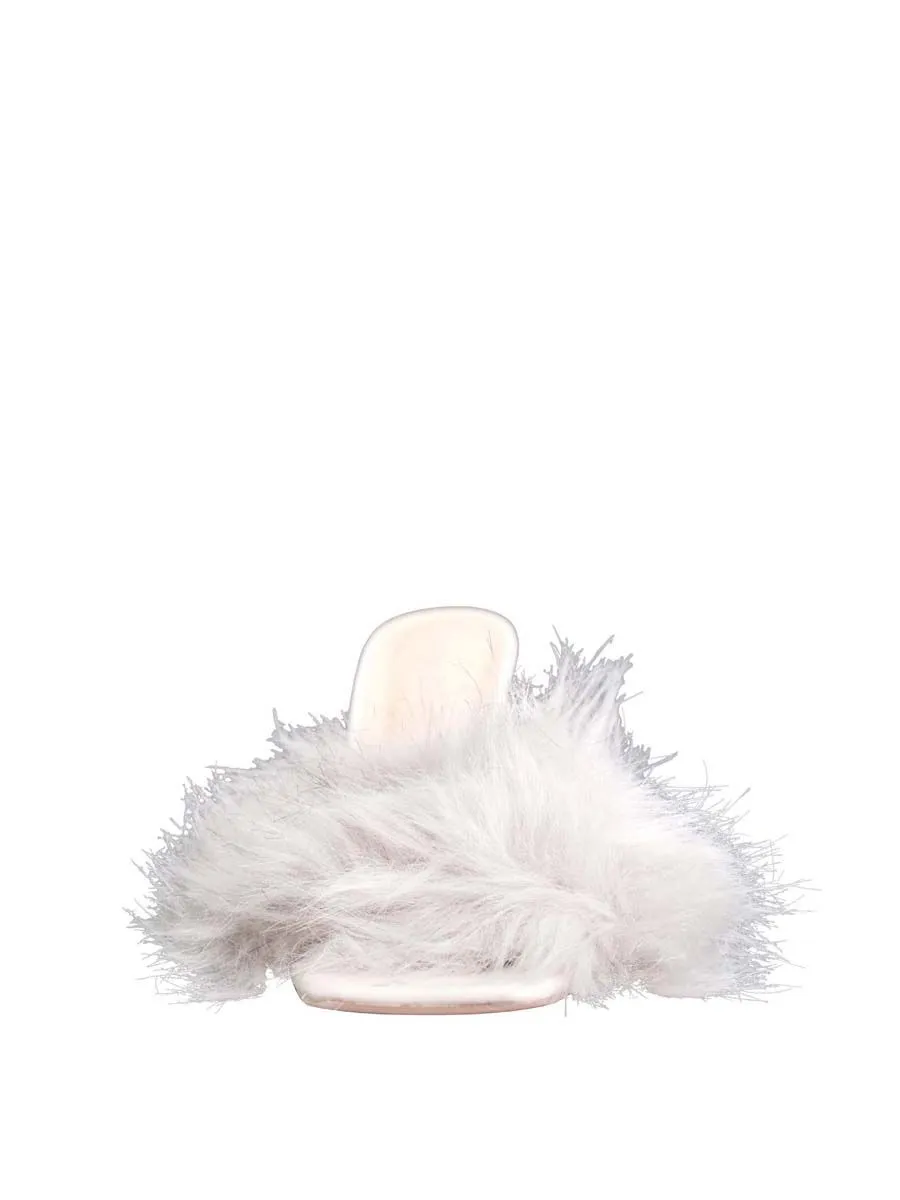 VILLAINS SF FLUFFED UP Sandal High Heel GREY