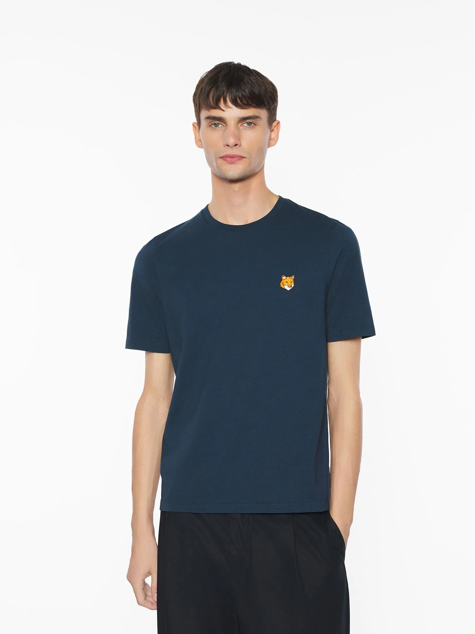 MAISON KITSUNÉ Men Tee-Shirt Fox Head Regular