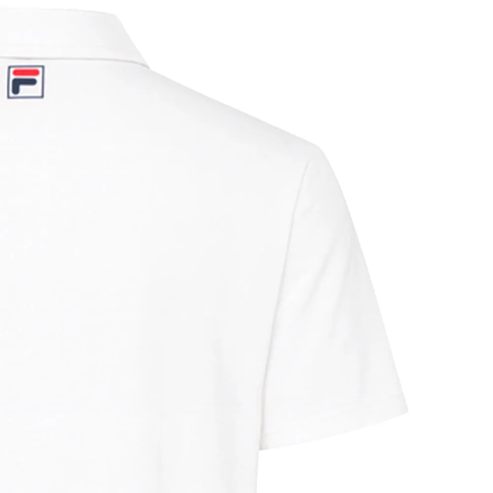 FILA Men Training Polo Shirt Iconic White - FI039AP033ENTH
