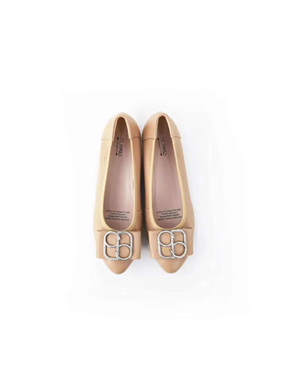ST.JAMES WOMEN FLATS SHOES SOMME OVALTINE