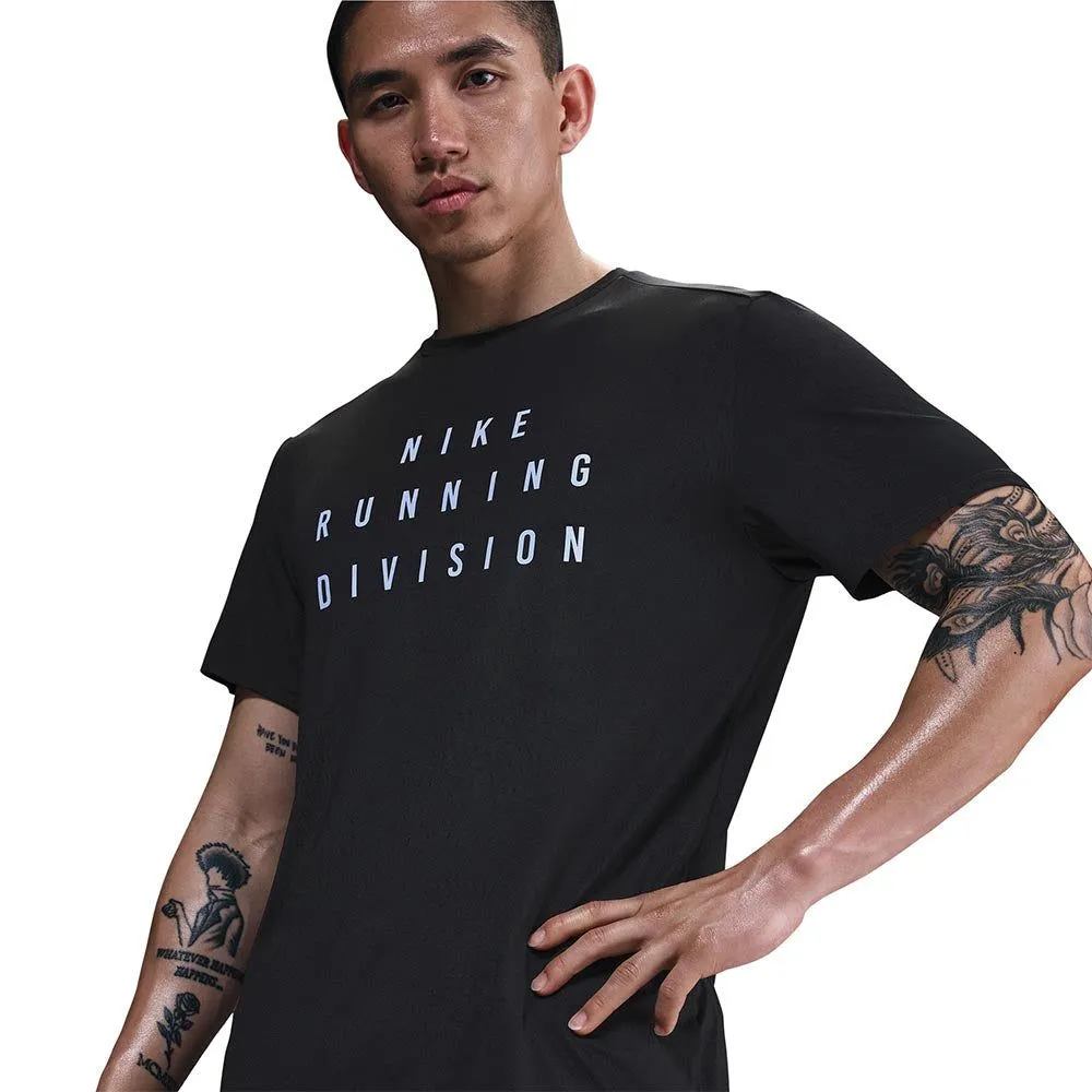 NIKE Men Running T-Shirt Running Division Black - NI083AP468EKTH