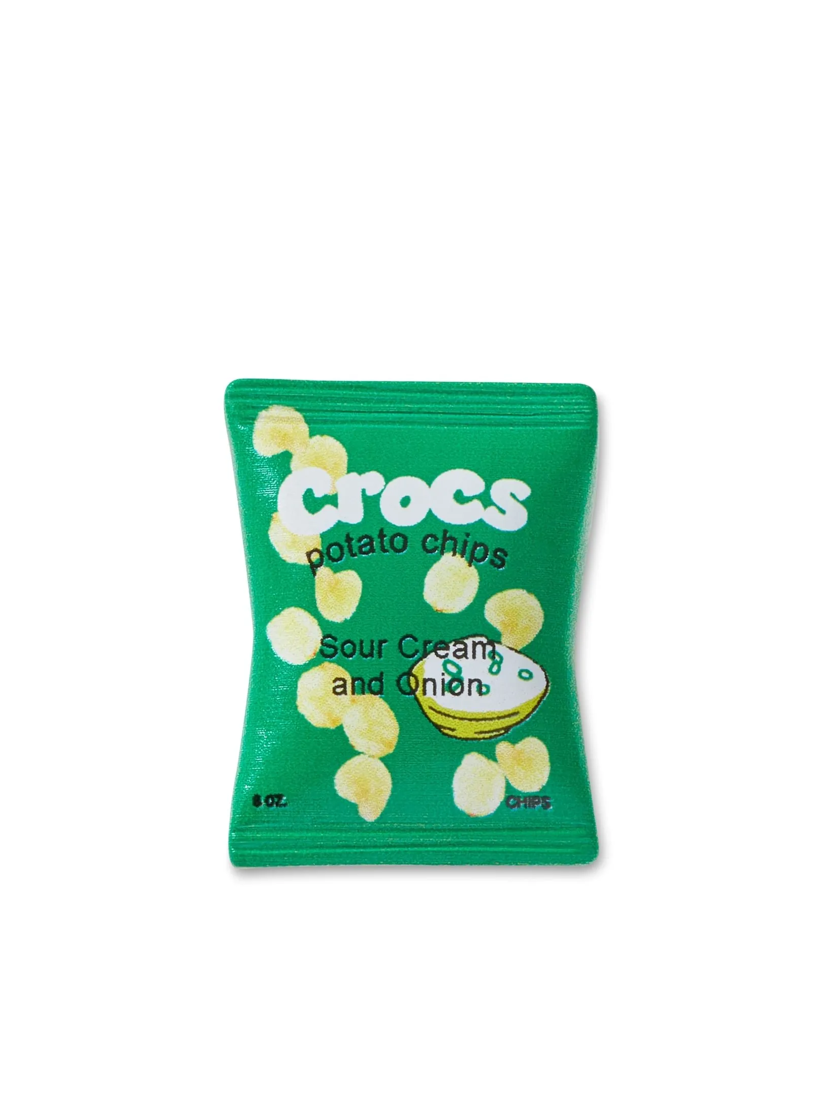 CROCS JIBBITZ™ GREEN CHIP BAG