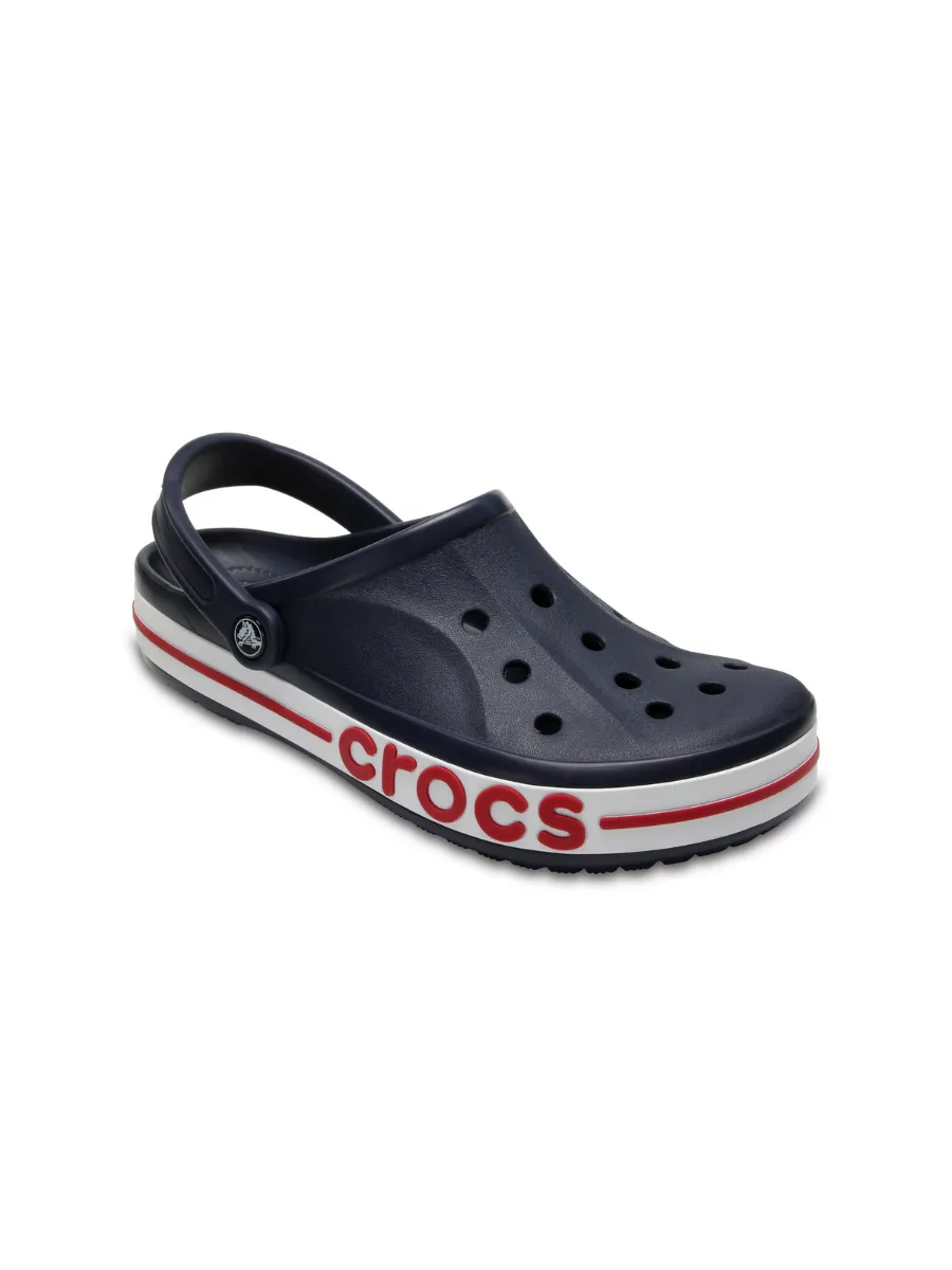 CROCS UNISEX S BAYABAND CLOG  - NAVY/PEPPER