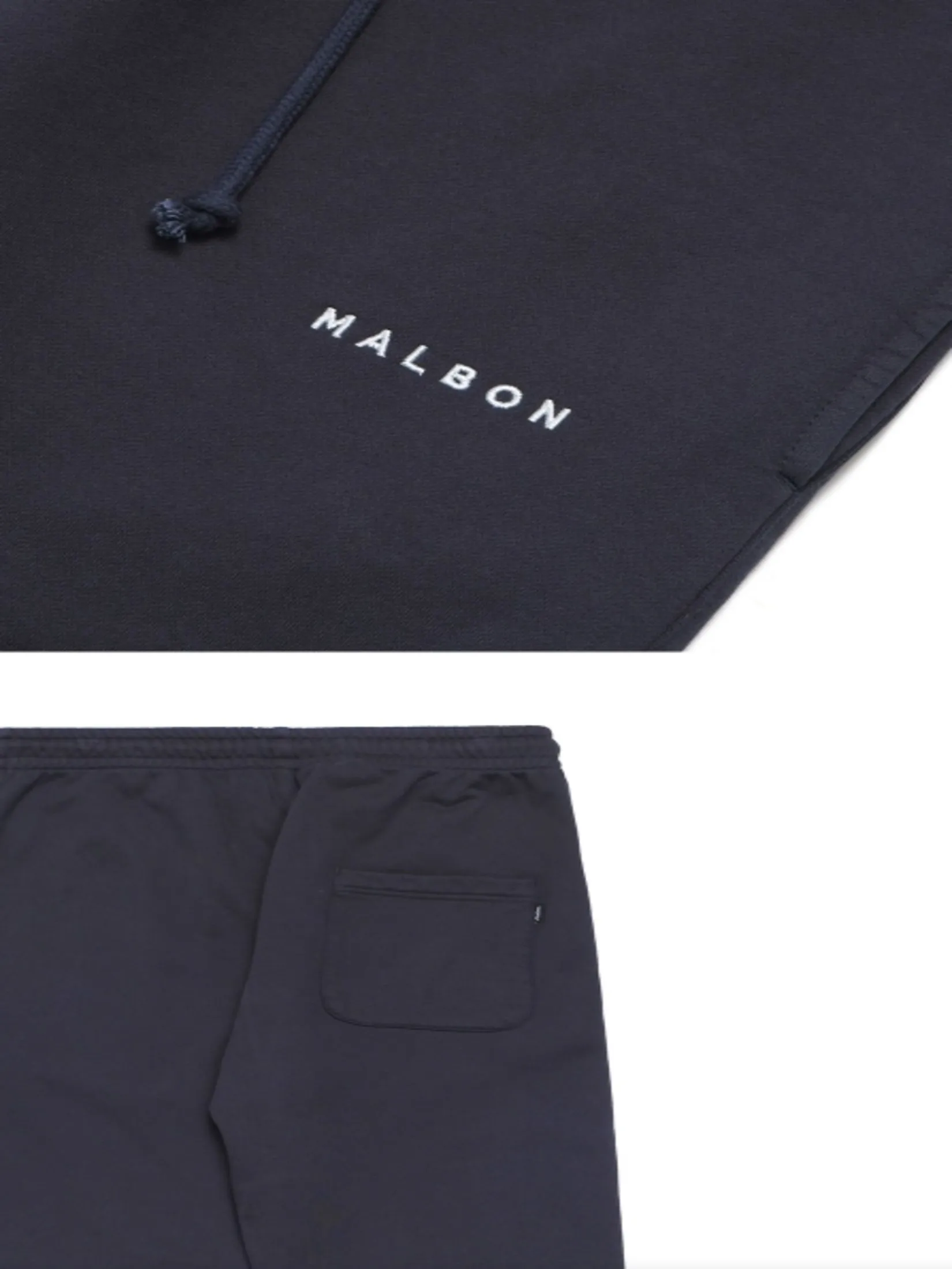 MALBON GOLF KNOLL SWEATPANT IN NAVY