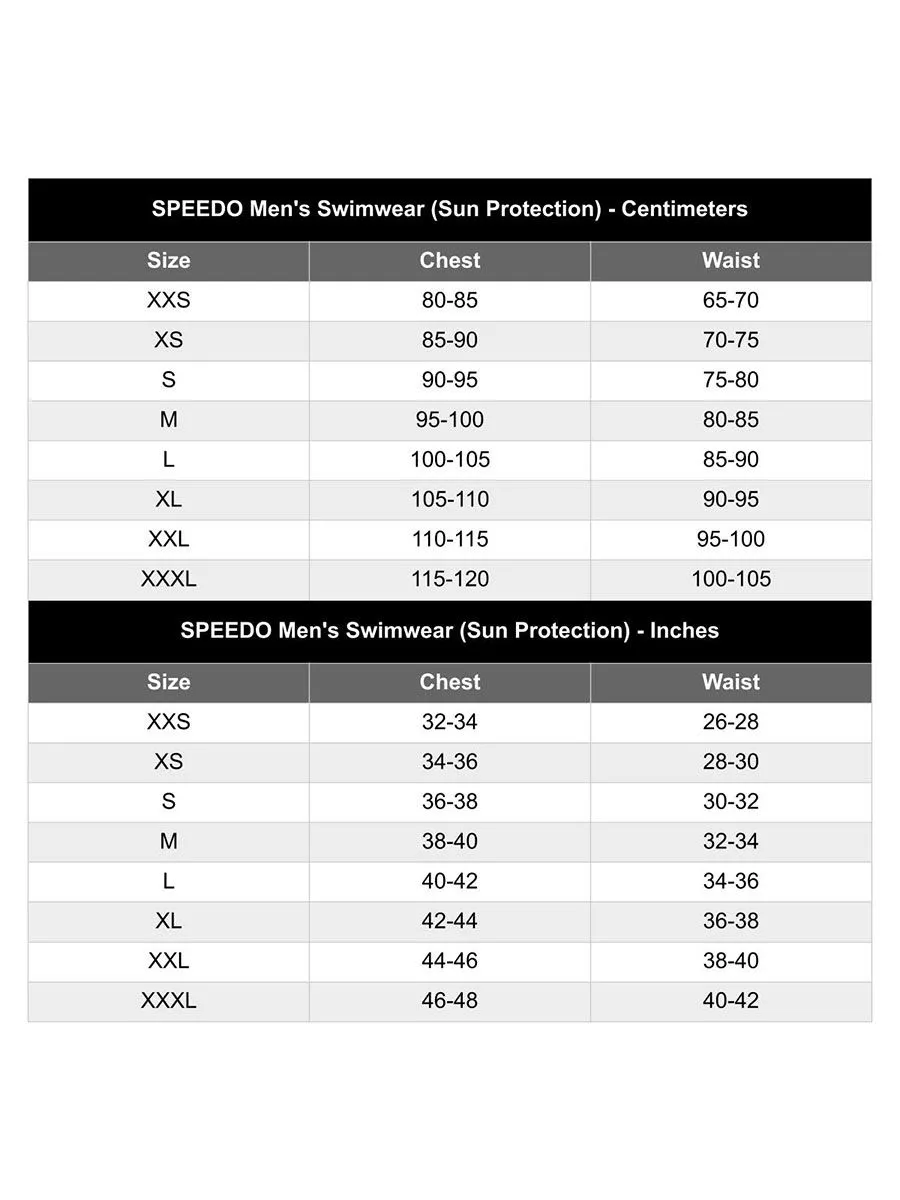 SPEEDO Wavechasers 2.0  Stylish Sun Protection Men Rashguard Brown - SP111SP870ENTH