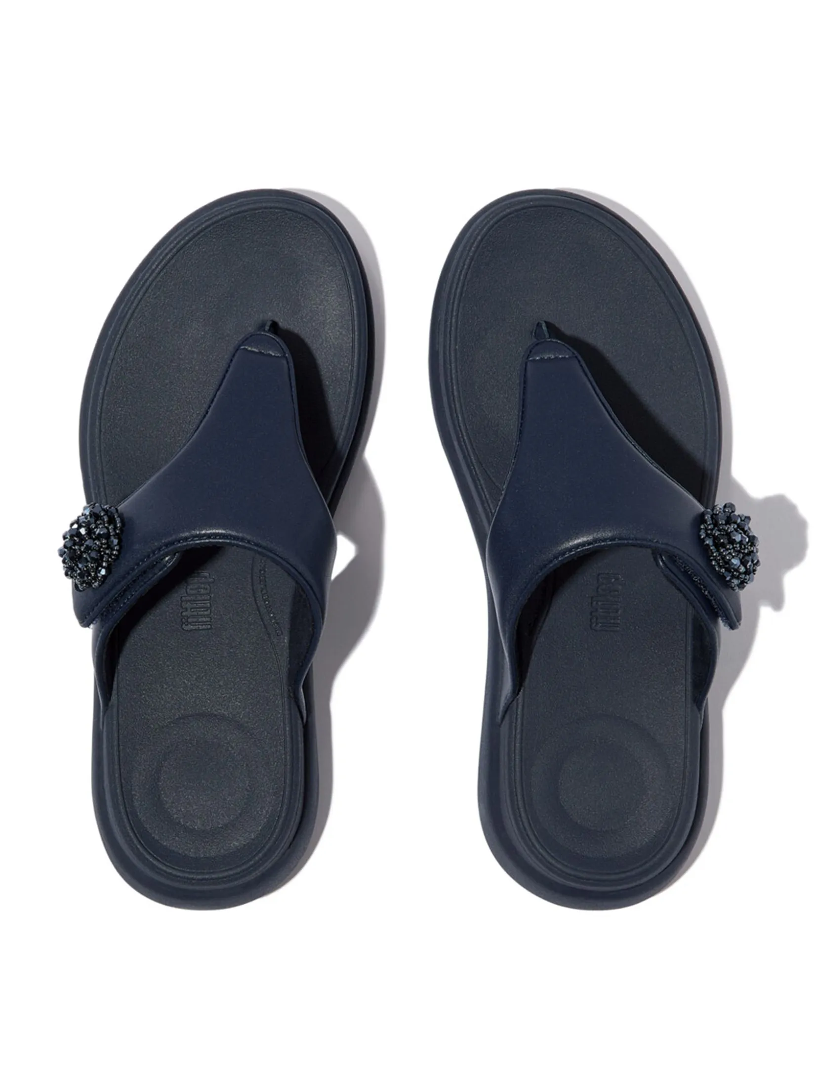 FitFlop™ WOMEN'S F-MODE GO BEADIE-BUTTON ADJ.TP BLUE