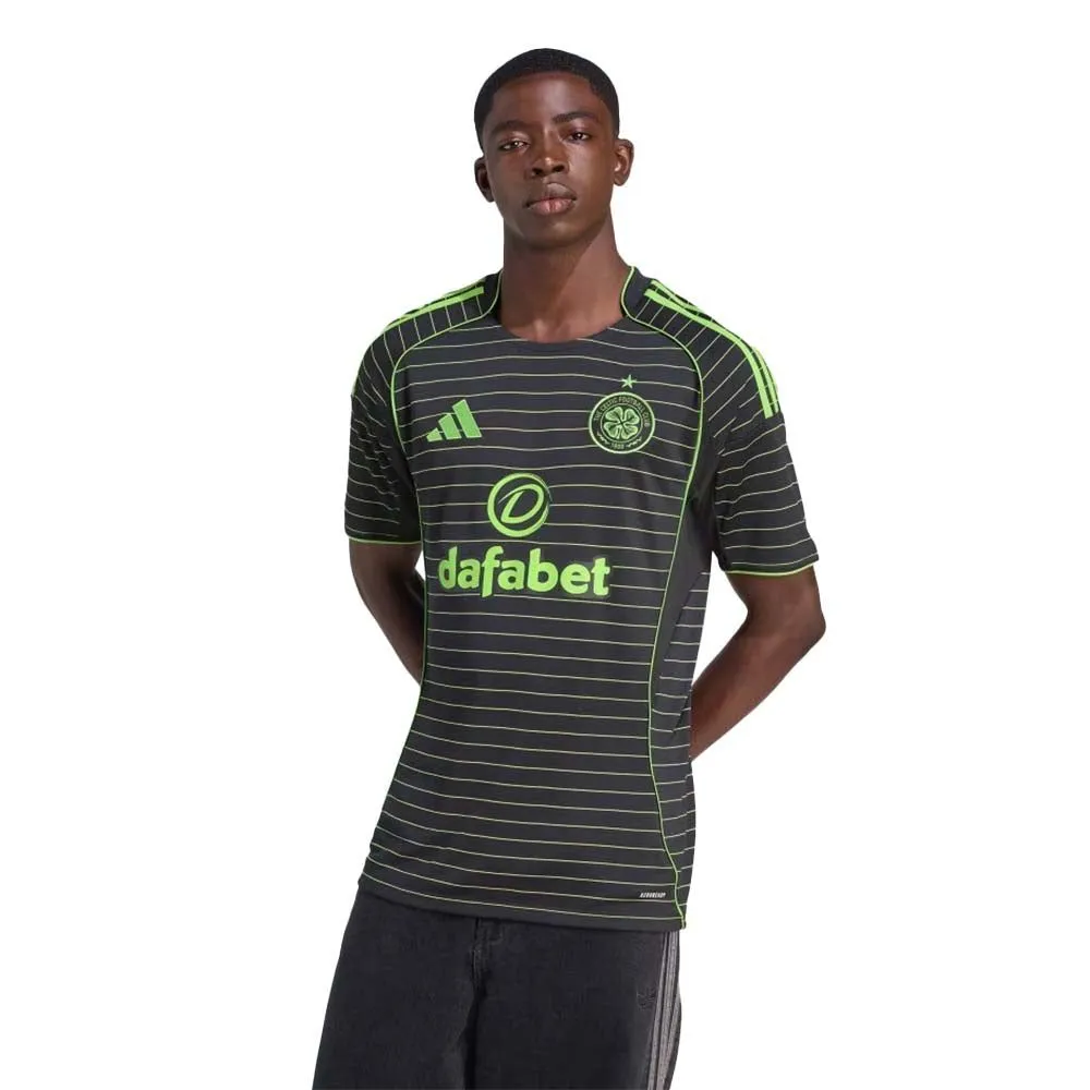 ADIDAS Men Celtic FC Away 2025/26 Jersey Black - AD001SH838EMTH Size - M