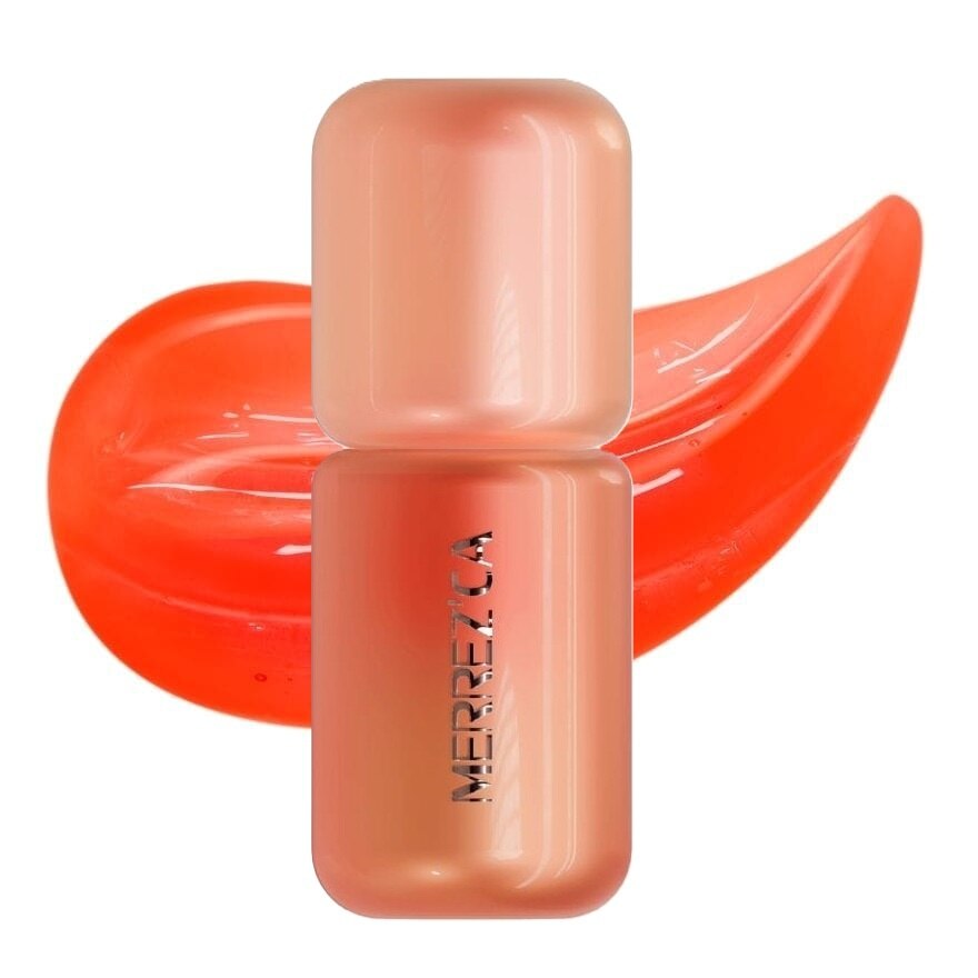 Merrez'Ca Stain Stay All in Tint Lip 01 - 01 Orange Crush
