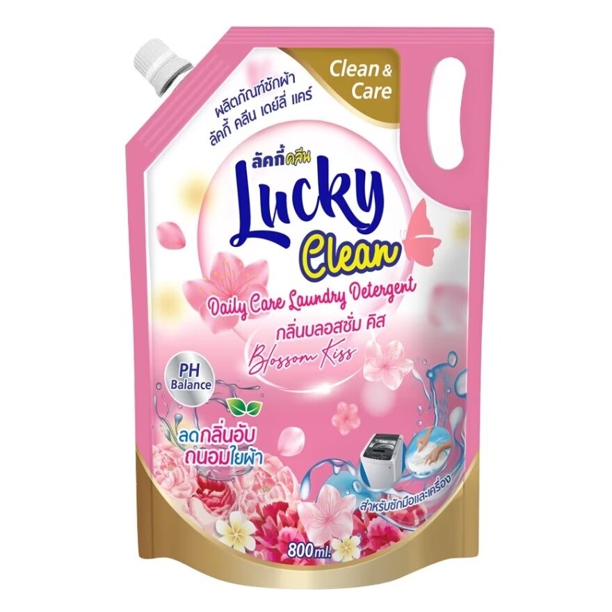 Lucky Clean Laundry Detergent Blossom Kiss 800ml.