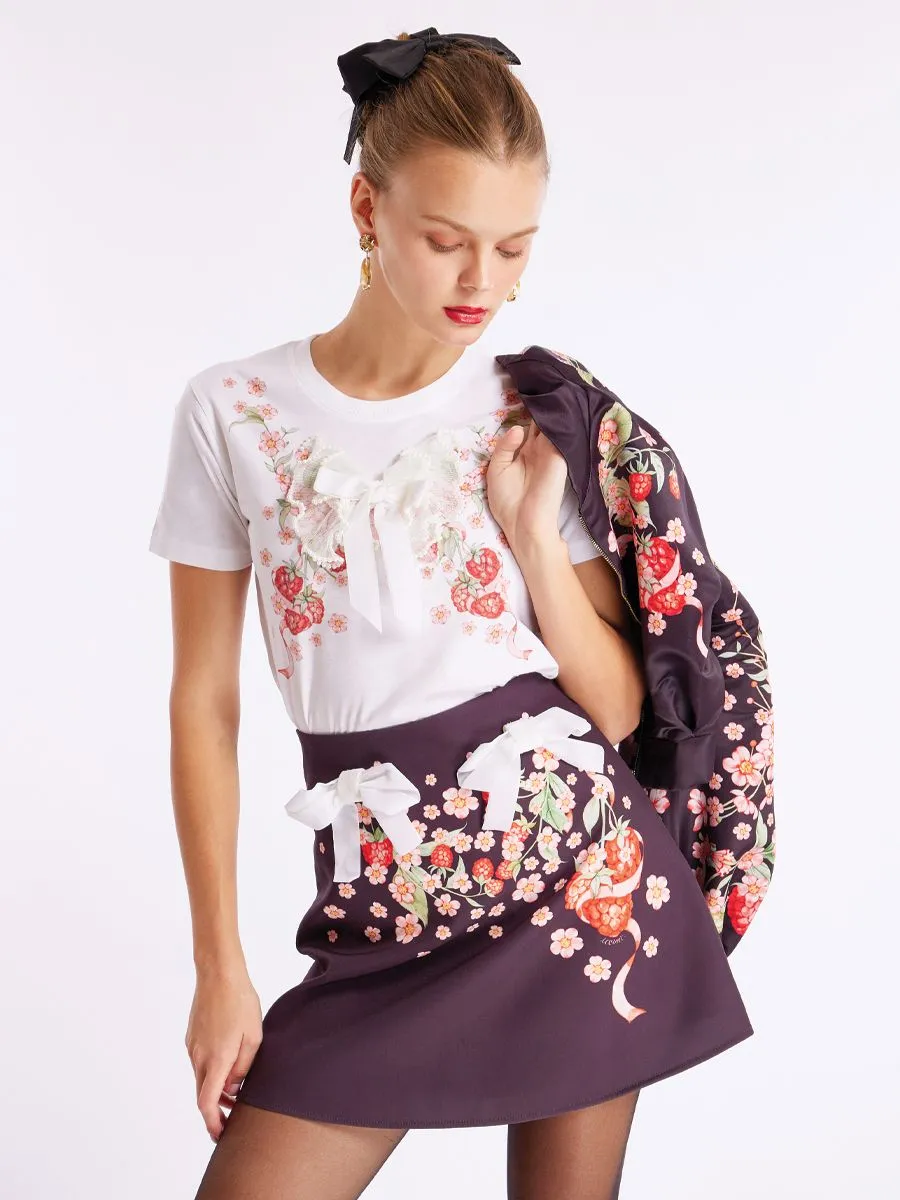 ICONIC WOMAN WHITE GARBO T-SHIRT