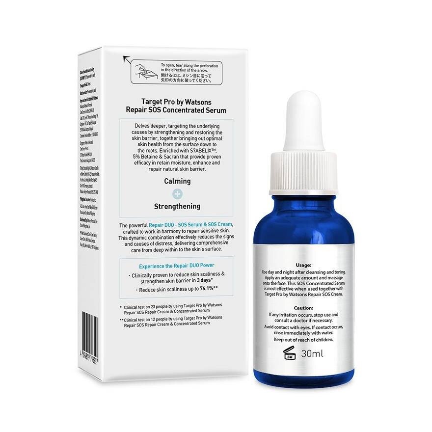 Target Pro by Watsons Repair SOS Concentrated Serum 30ml.