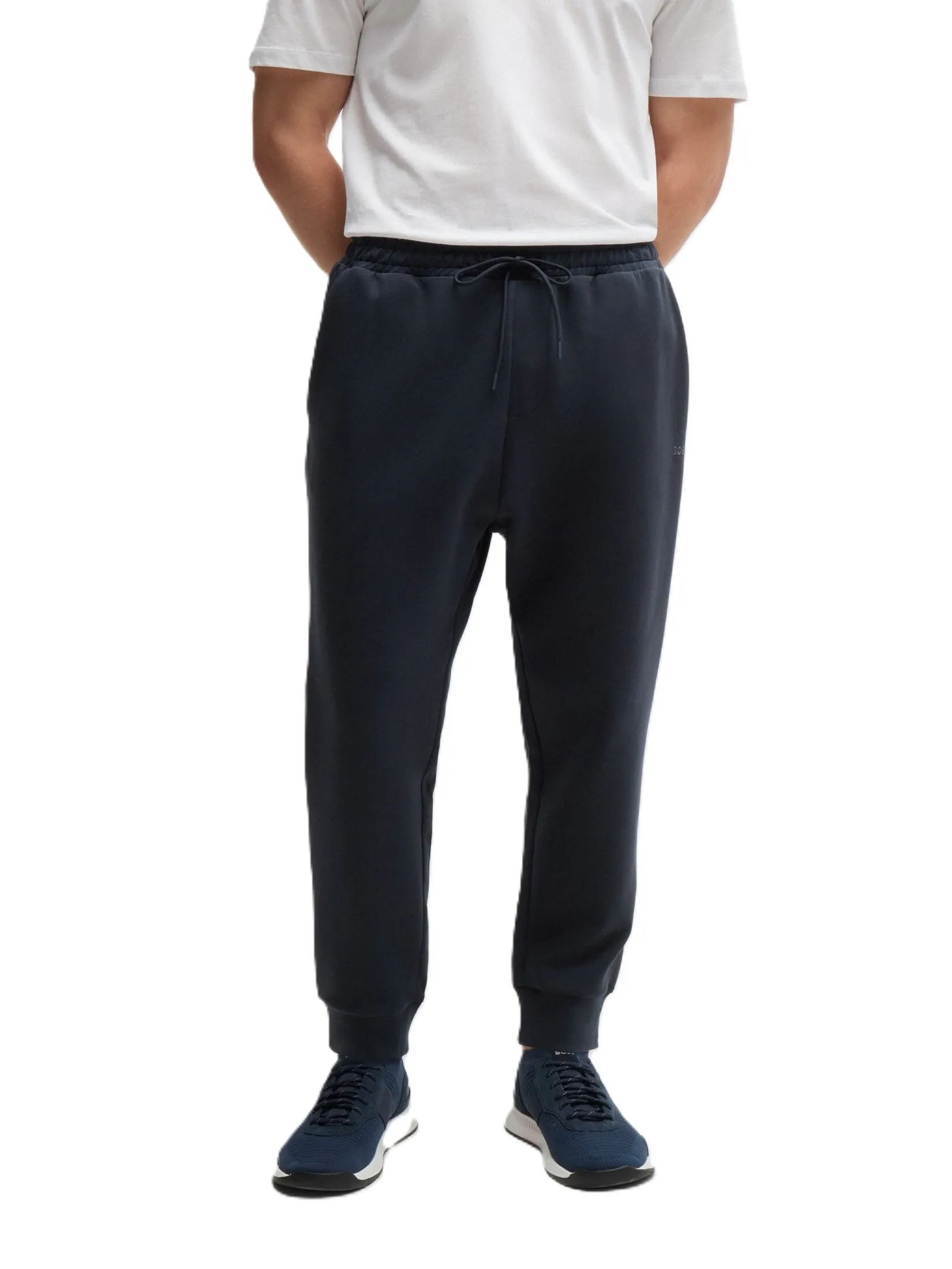 BOSS Men s Jersey Trouser / sweatpants Dark Blue