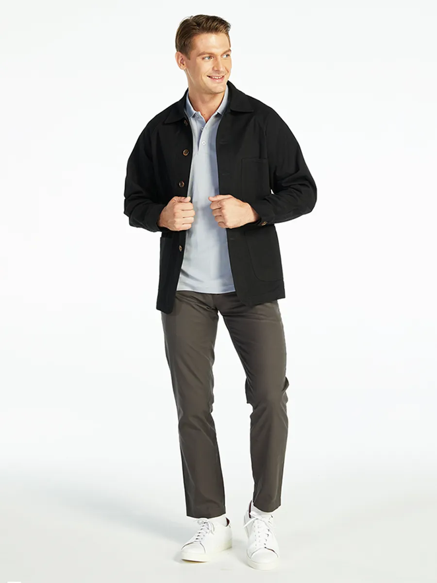 ELLE HOMME MEN JACKET MMJR701 - BLACK