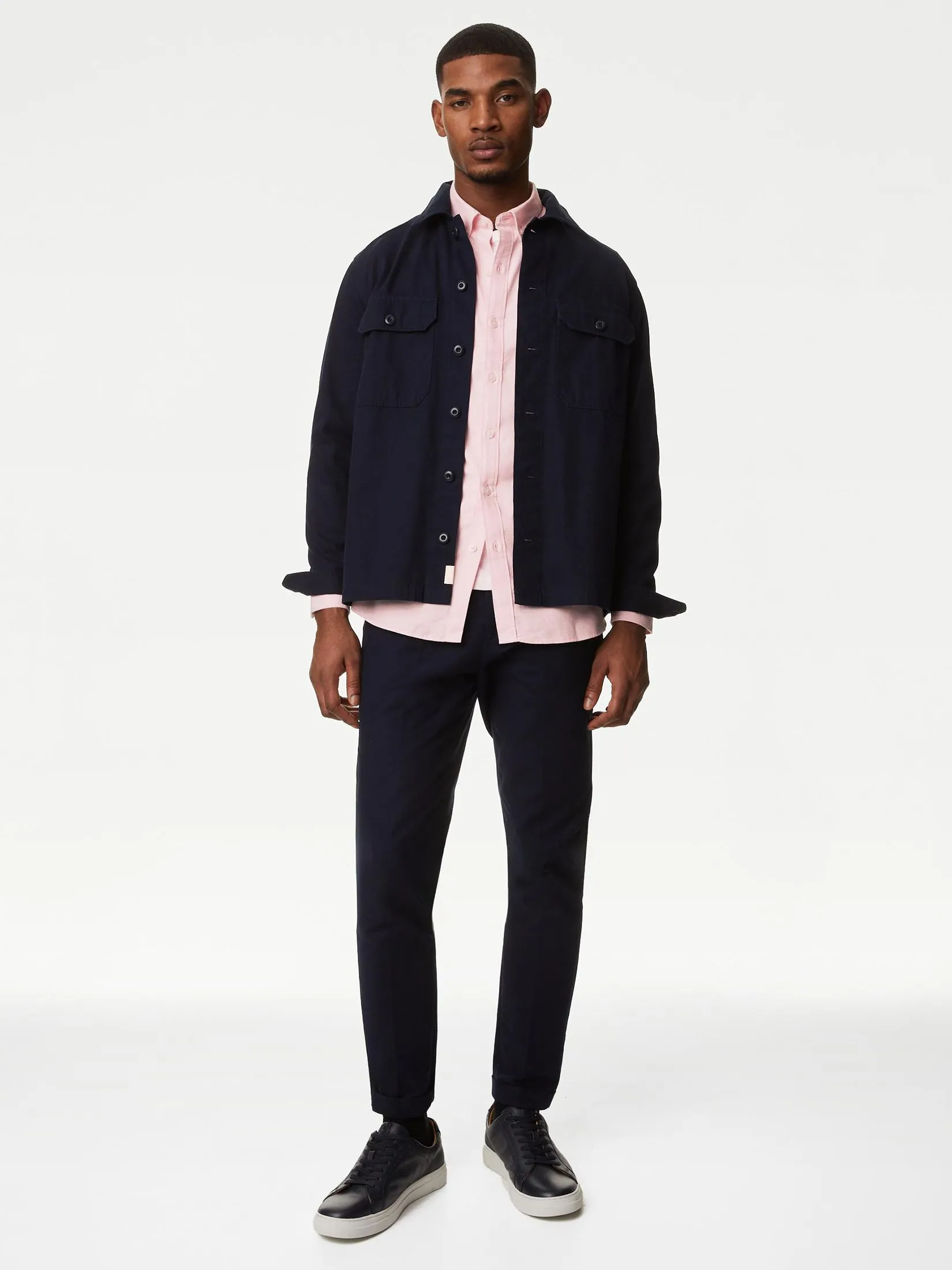 MARKS & SPENCER Men Shirt Pure Cotton Oxford