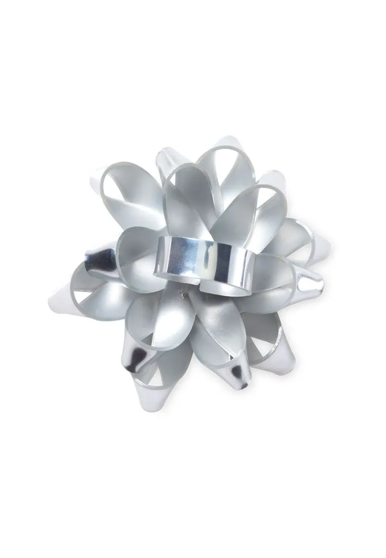 CROCS MULTICOLOR CROCS Jibbitz Silver Present Bow Shoes Charm