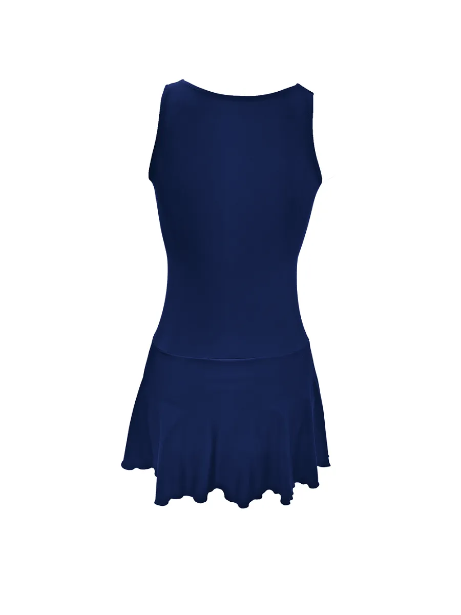 GRAND SPORT Navy Blue WOMEN ONE PIECE SWIMSUIT