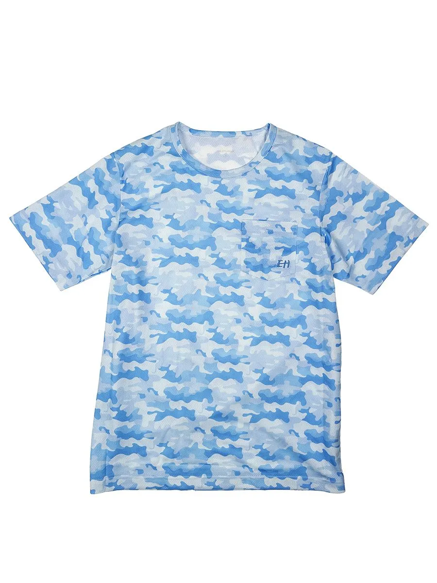 ELLE HOMME T-SHIRT MEN KHR8901BU BLUE