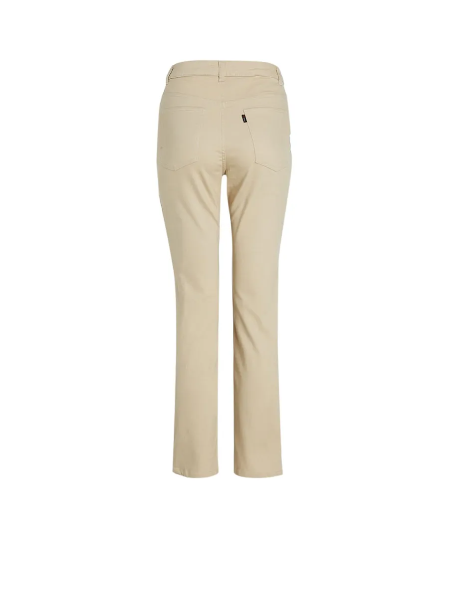 CHRISTIANA Basic Twill Jeans No.CA97P193172-B Beige